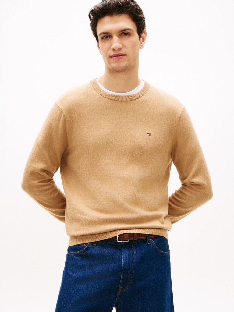PIMA ORG CTN CASHMERE CREW NECK