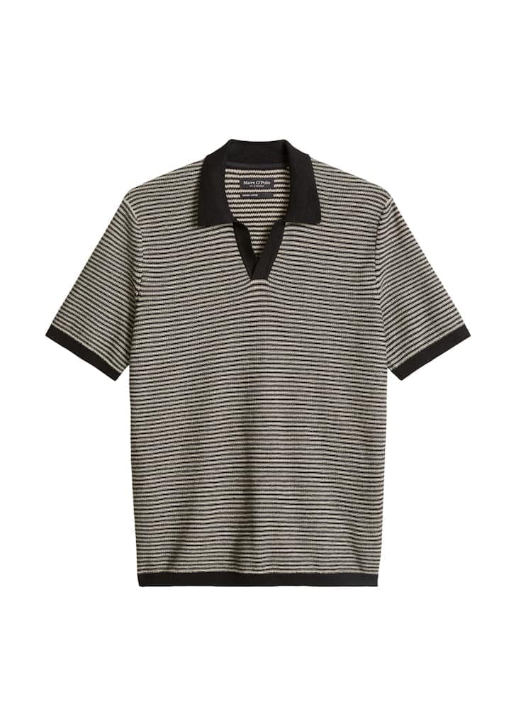 Strick-Poloshirt regular