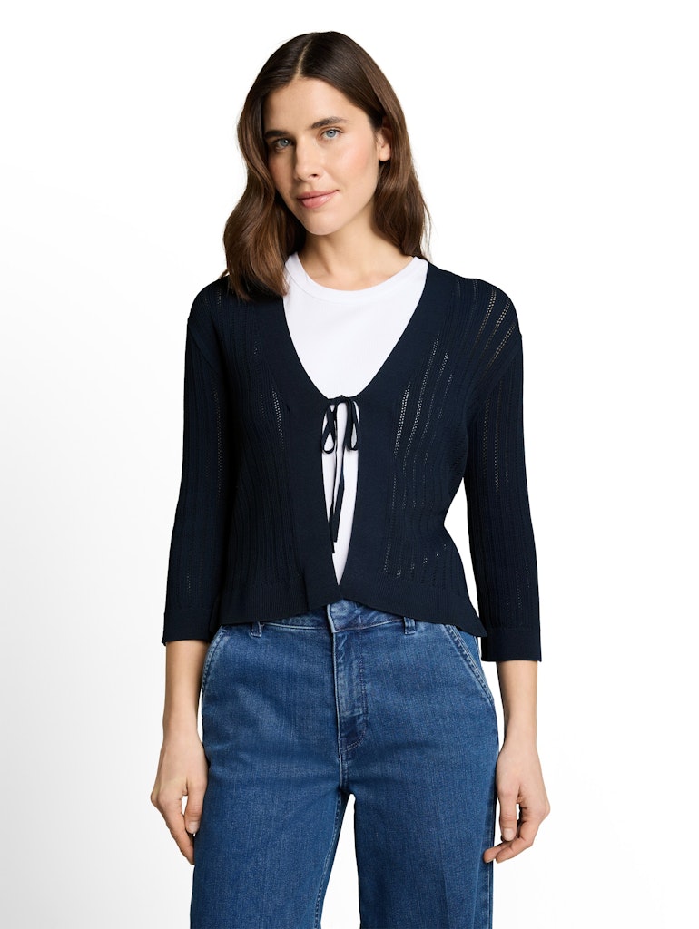 Cardigan mit Schleifendetail