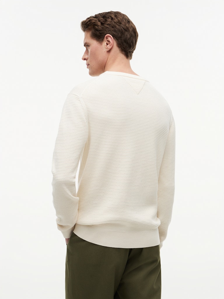 SEASONAL STRUCTURE CREW NECK