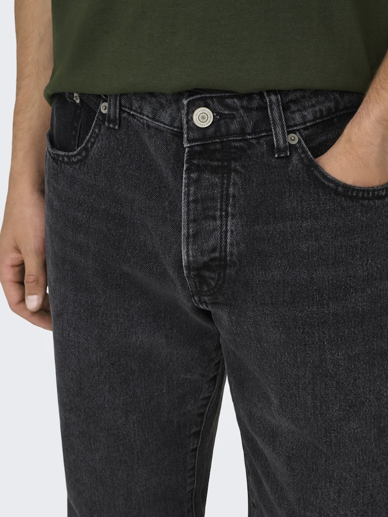 ONSEDGE STRAIGHT BLACK 6985 TAI DNM NOOS