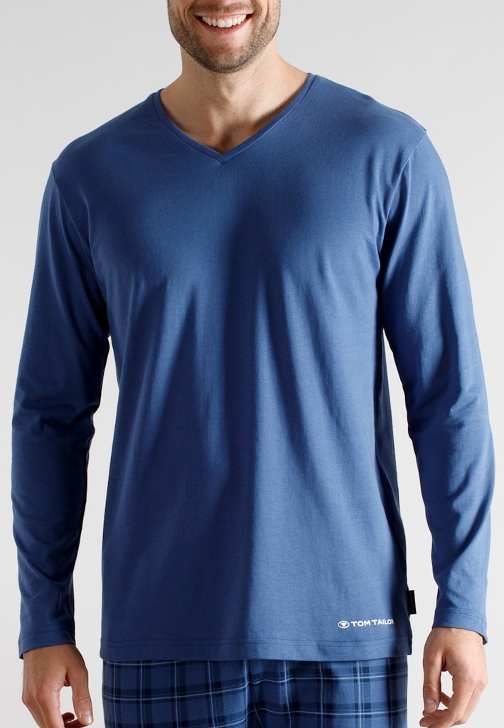 TOM TAILOR Herren Shirt uni 1er Pack