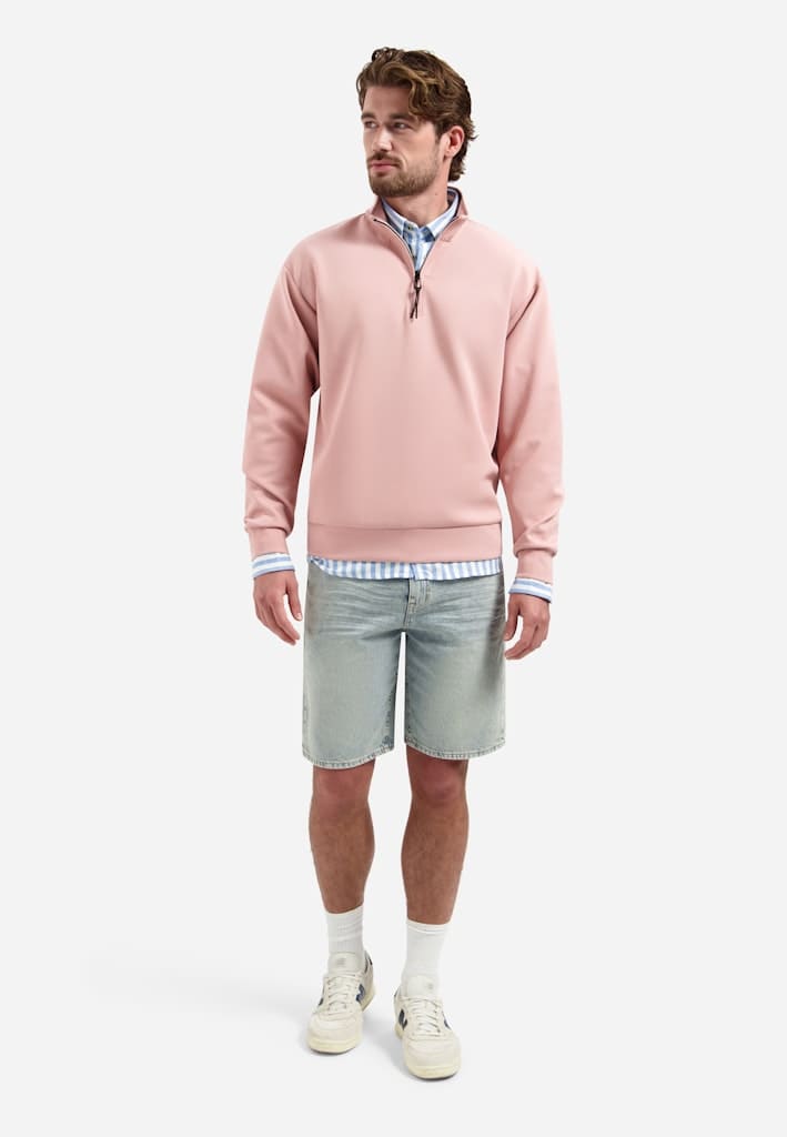 Shirt Vertical Big Stripe With Linen