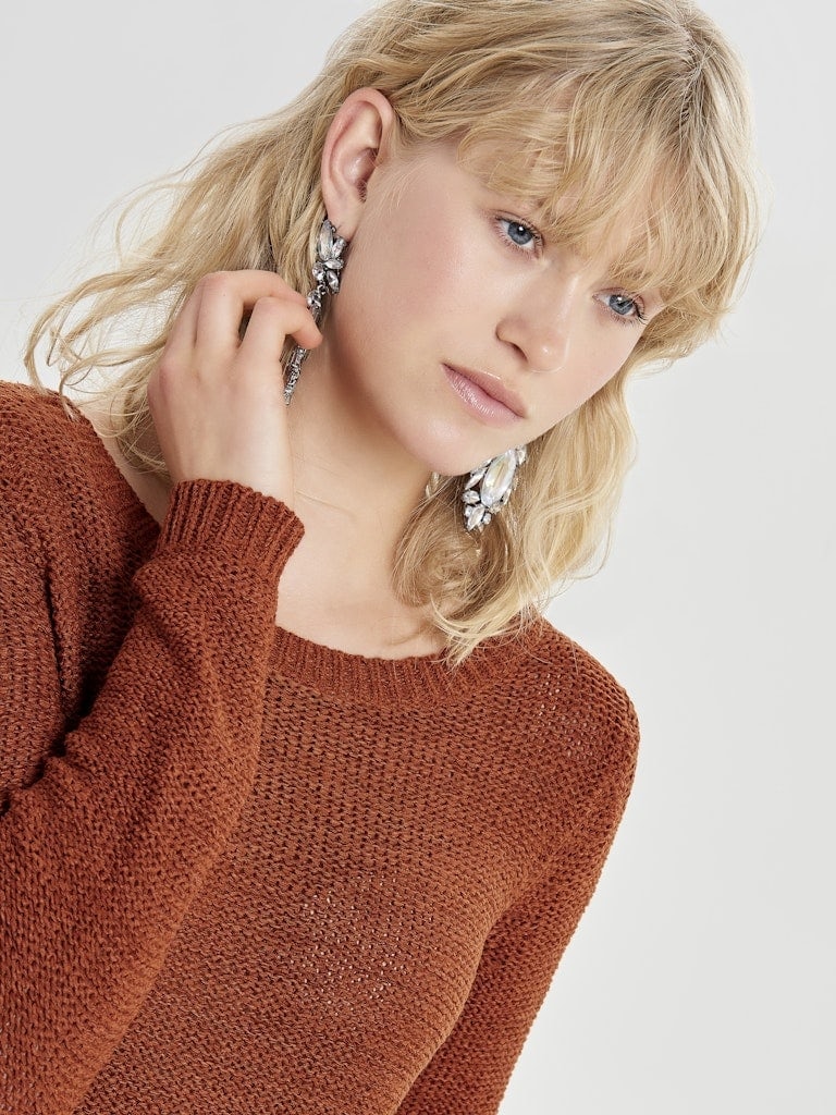 ONLGEENA XO L/S PULLOVER KNT NOOS