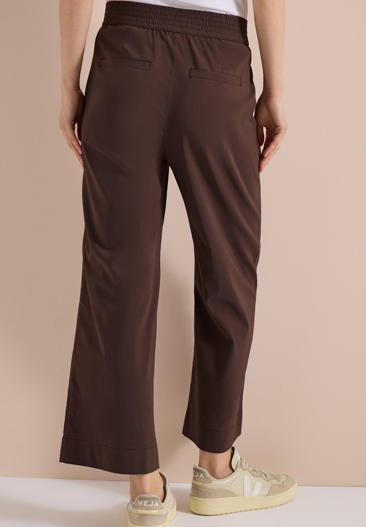 High Waist Wide Leg Hose im Loose Fit