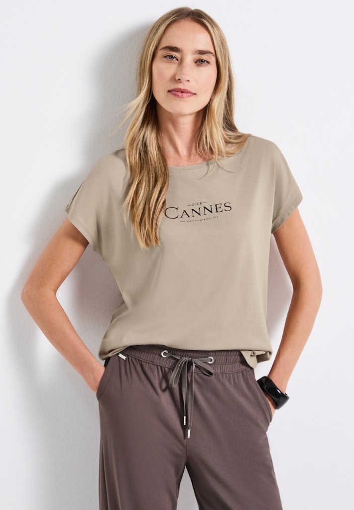 Shirt mit Folien-Wording