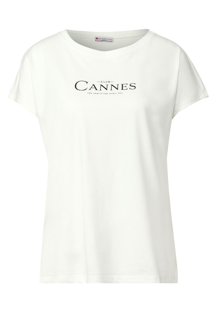 Shirt mit Folien-Wording