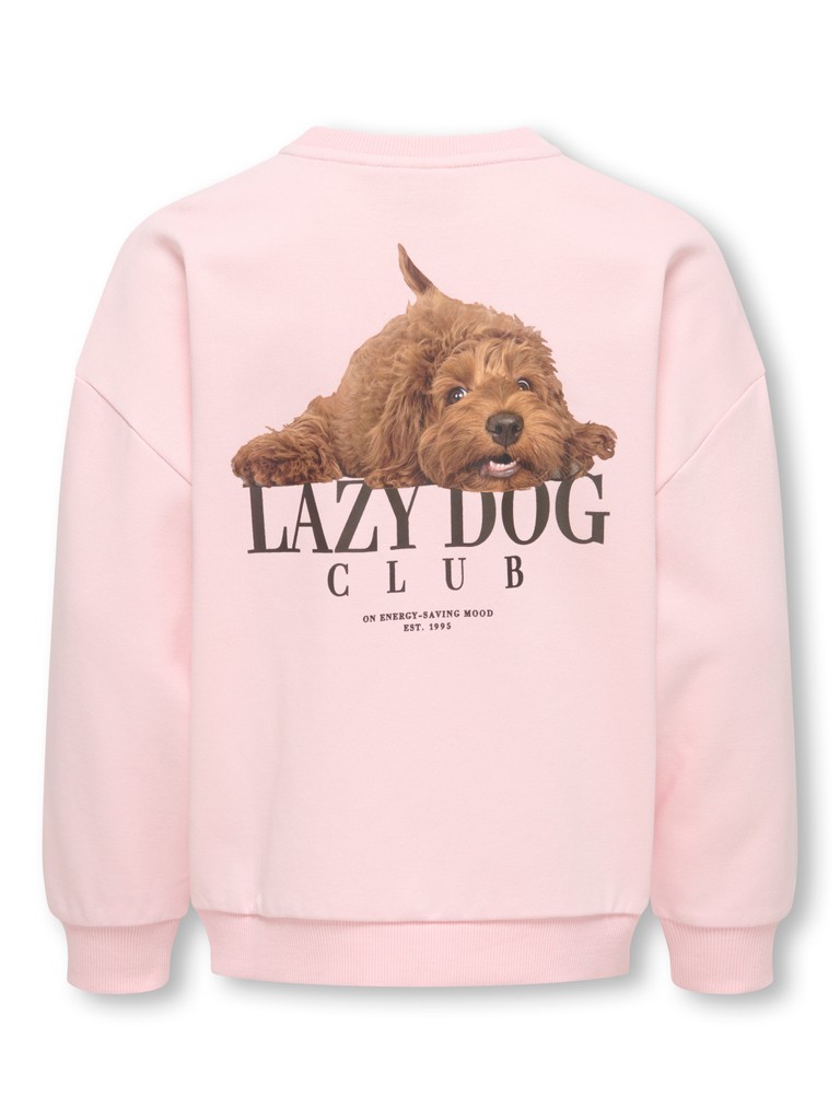 KOGBILA L/S OVZ PRINT O-NECK SWT NOOS