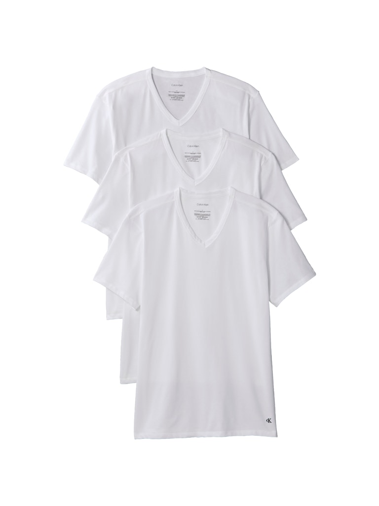S/S V NECK 3PK