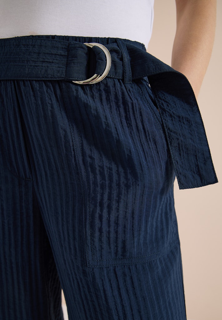 High Waist Wide Leg Hose im Loose Fit