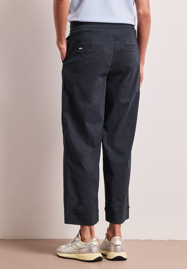 Casual Fit Hose mit Turn-Up