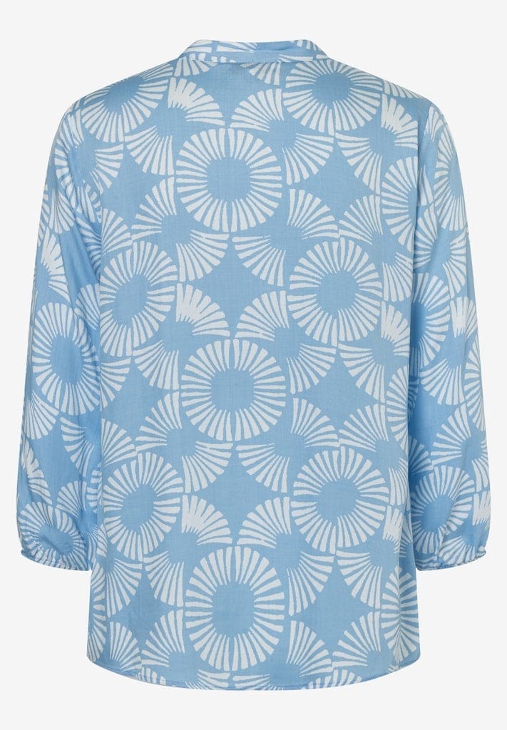Viskosebluse mit Print
