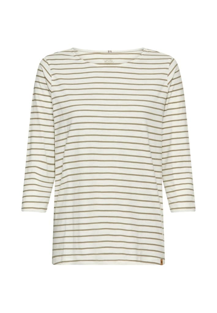 Baumwollshirt mit 3/4 Arm