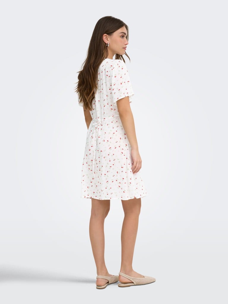 ONLEVIDA S/S SHORT DRESS WVN NOOS