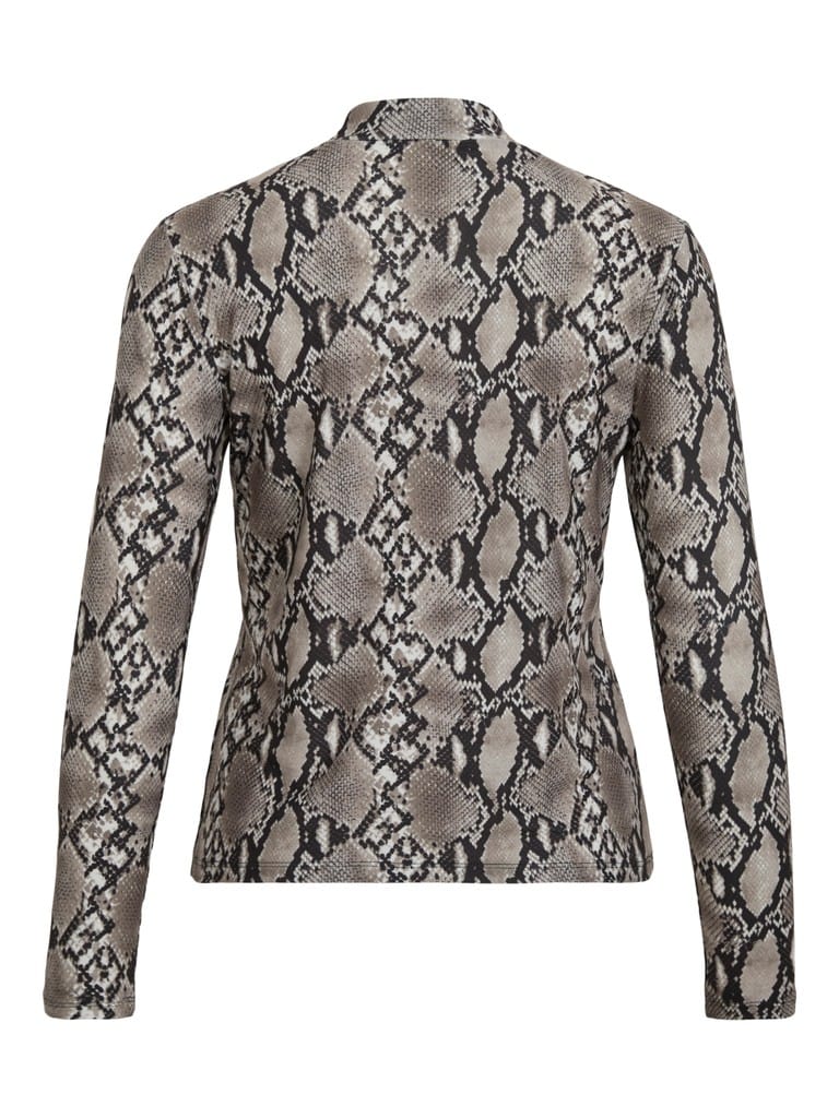 VILEOA L/S HIGH NECK TOP - NOOS