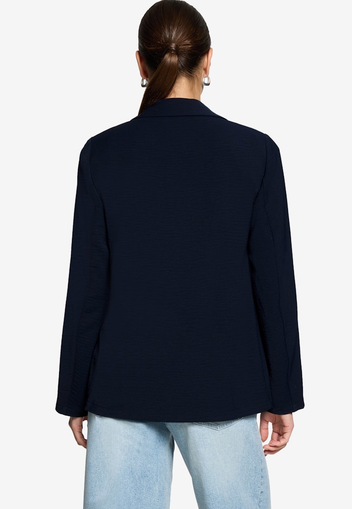 Longblazer mit Paspeltaschen