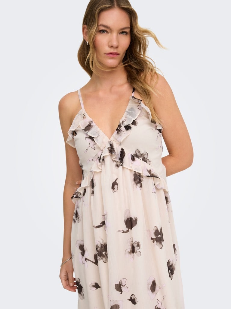 ONLGRETCHEN S/L DRESS WVN