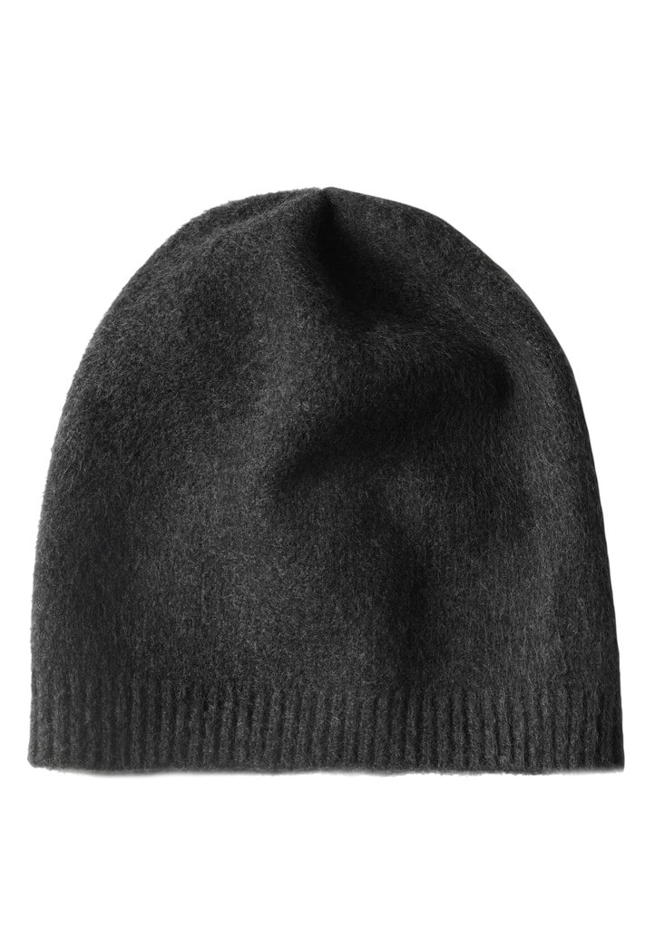 Feinstrick Beanie in Unifarbe