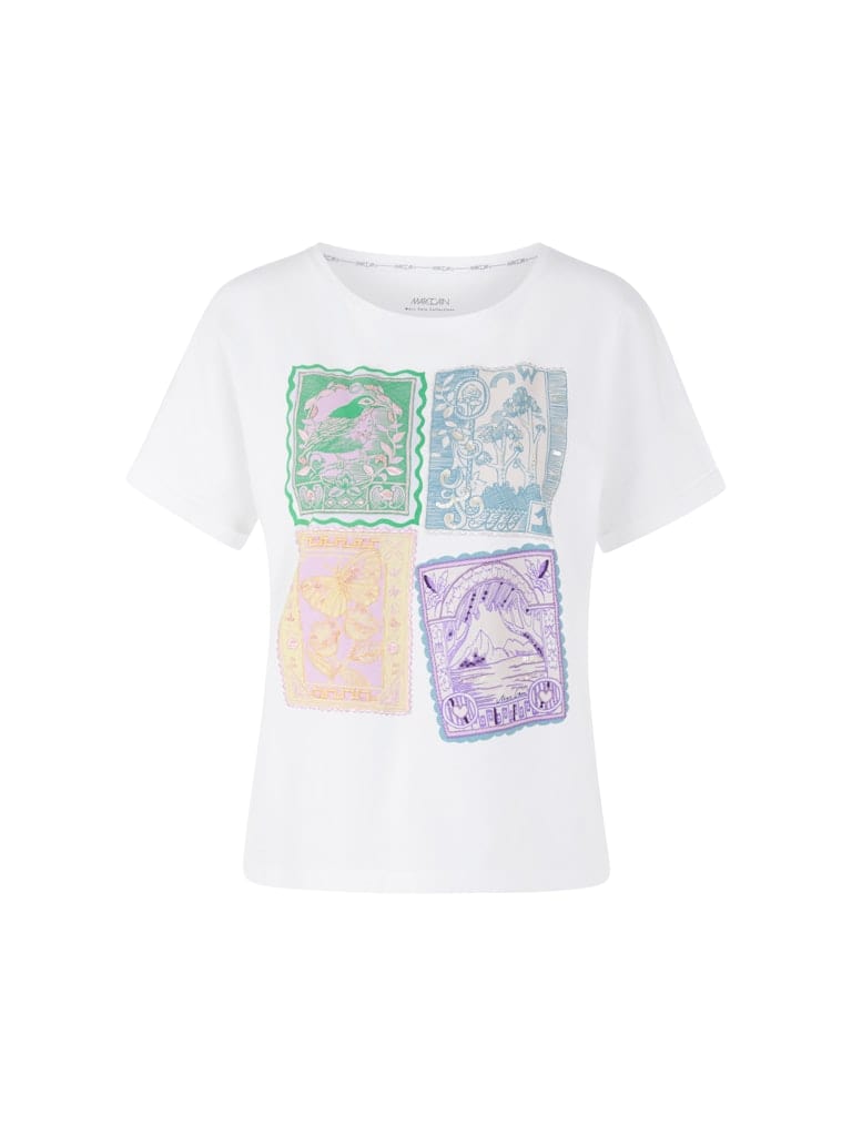 Verziertes Baumwollshirt