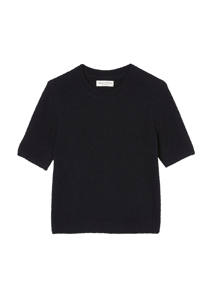 Bouclé-Pullover slim