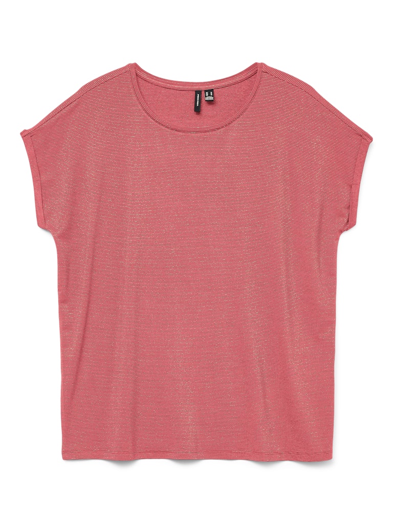 VMLAVA GLITTER SS TOP STRIPE LX JRS NOOS