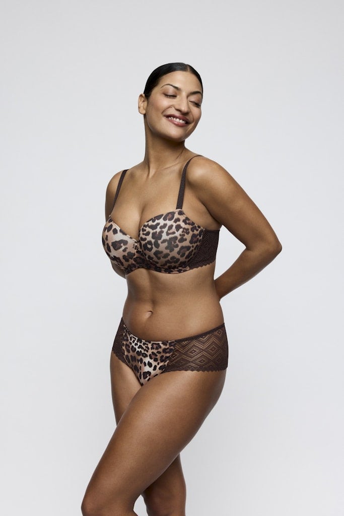 GIGANNI Leopard bloom Unterlegter BH Balconette