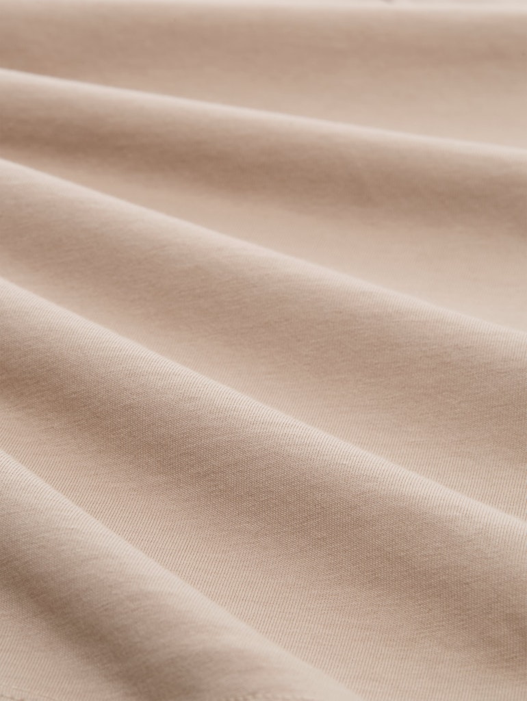 Slim Fit Top mit Rundhalsausschnitt
