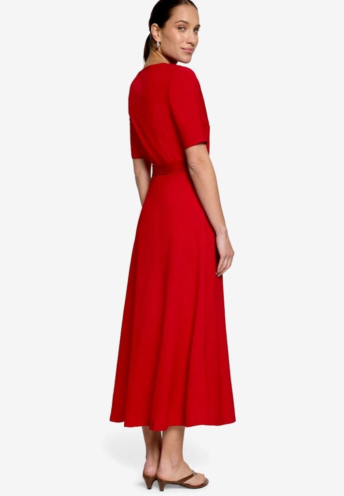 Jerseykleid mit Gürtel