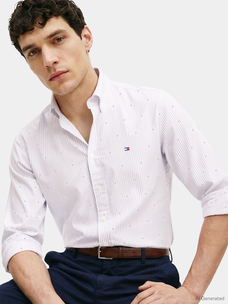 FLEX POPLIN FIL A COUPE SHT