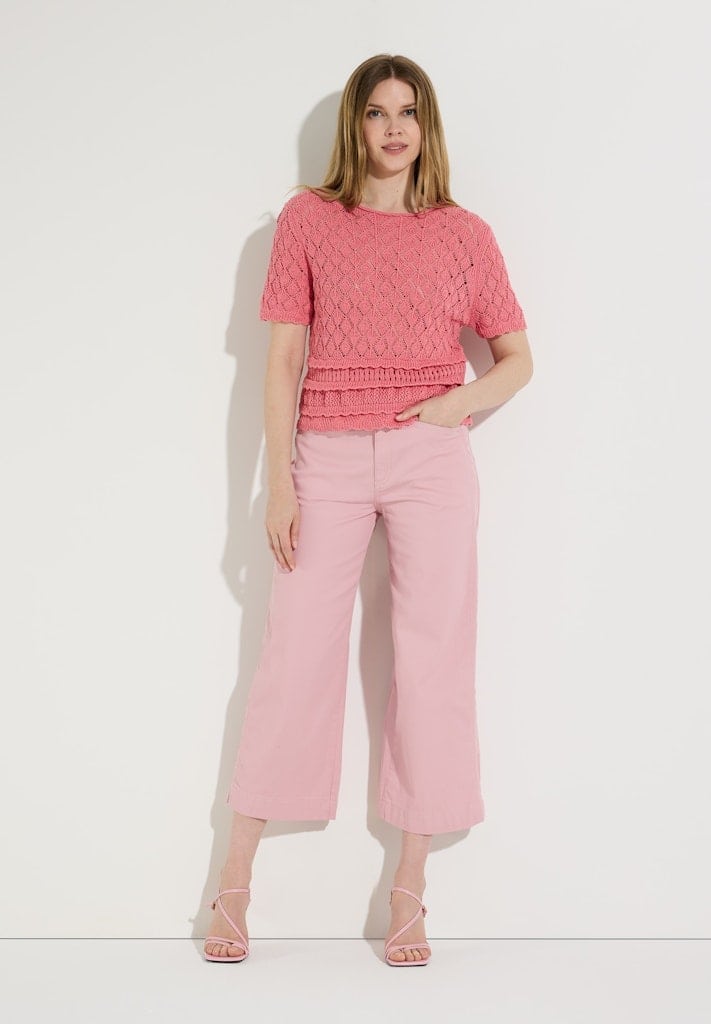 femininer Ajour-Pullover