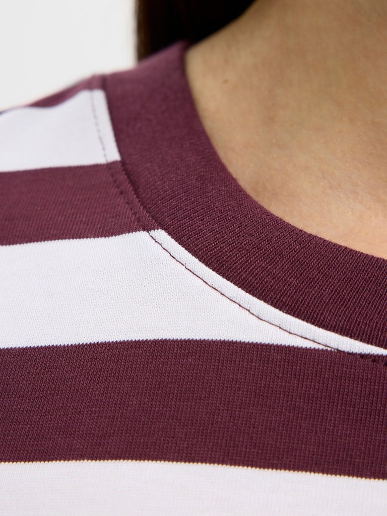 SLWESSENTIAL SS STRIPED BOXY TEE NOOS