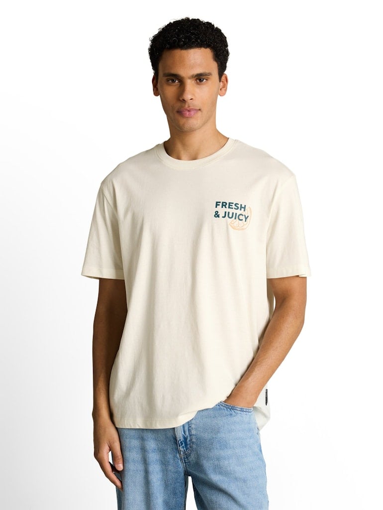 Relaxed Fit T-Shirt mit Rückenprint