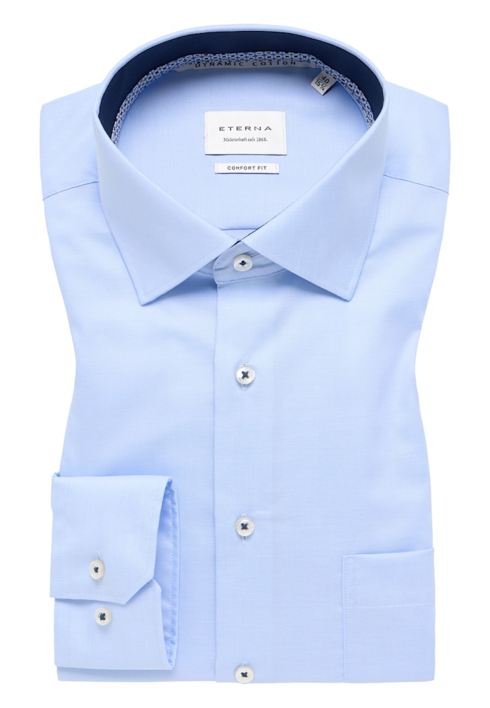 Hemd Twill Langarm
