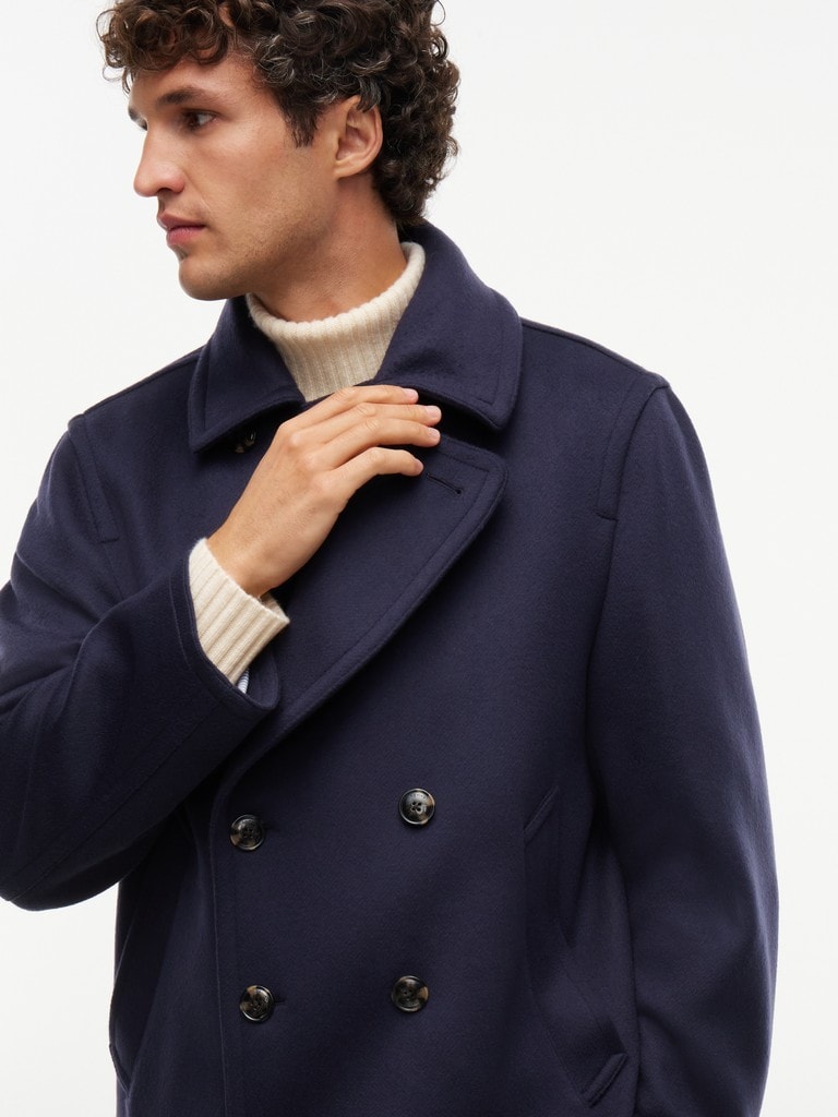 NY WOOL PEACOAT