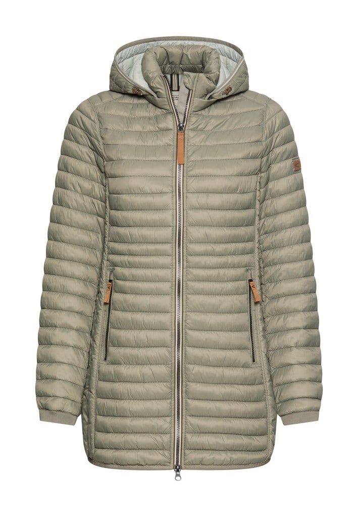 Wasserabweisende Steppjacke mit 2-Wege Reißverschluss