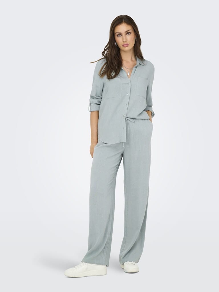 ONLYASMIN-SIESTA LS LI BL SHIRT PNT NOOS