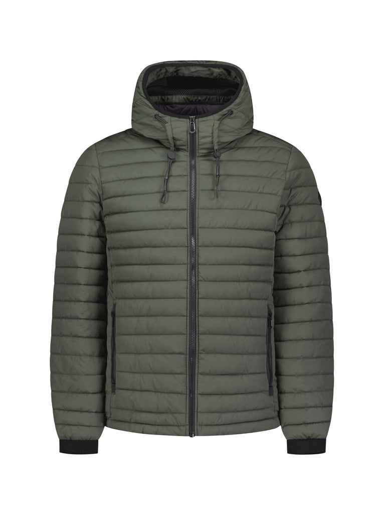 Jacket Hooded Short Fit Padded