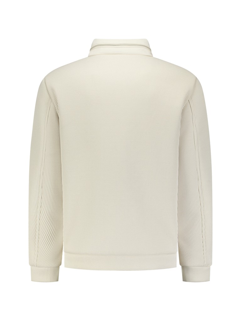 Jacket Short Fit Sealed Knitted Mix