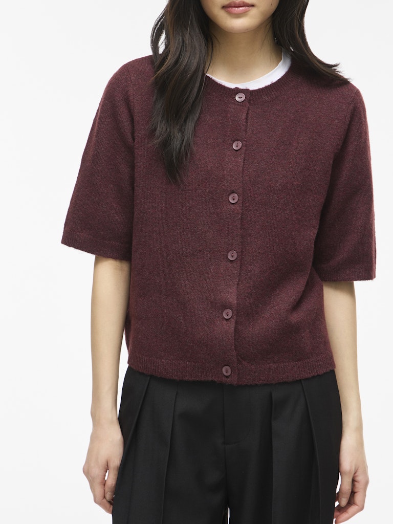 VILIGA 2/4 O-NECK KNIT CARDIGAN - NOOS