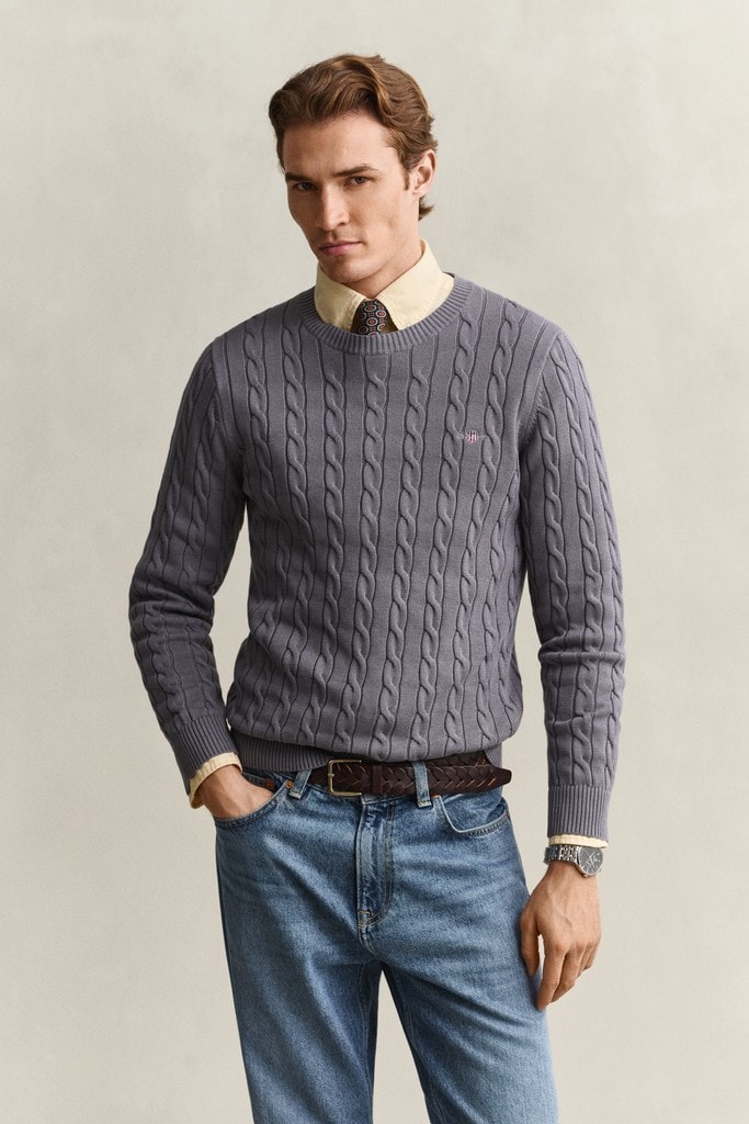 Classic Zopfstrickpullover