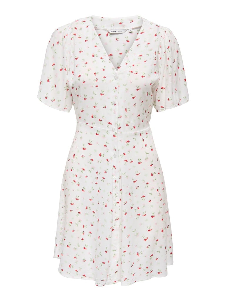 ONLEVIDA S/S SHORT DRESS WVN NOOS