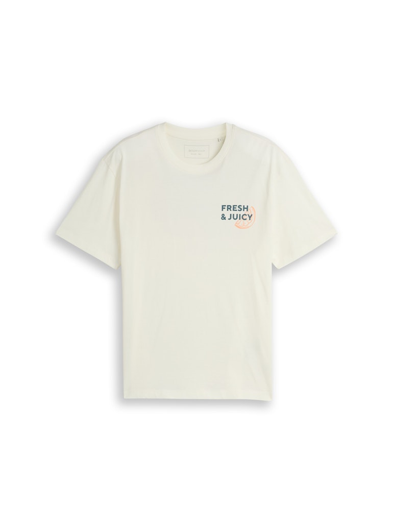 Relaxed Fit T-Shirt mit Rückenprint