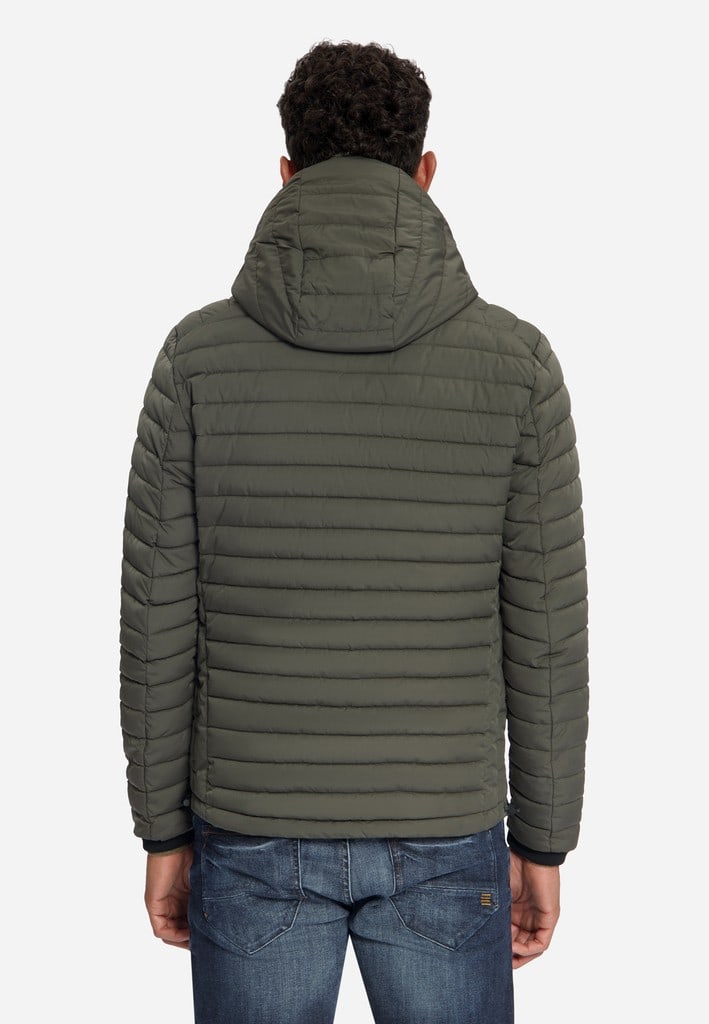 Jacket Hooded Short Fit Padded