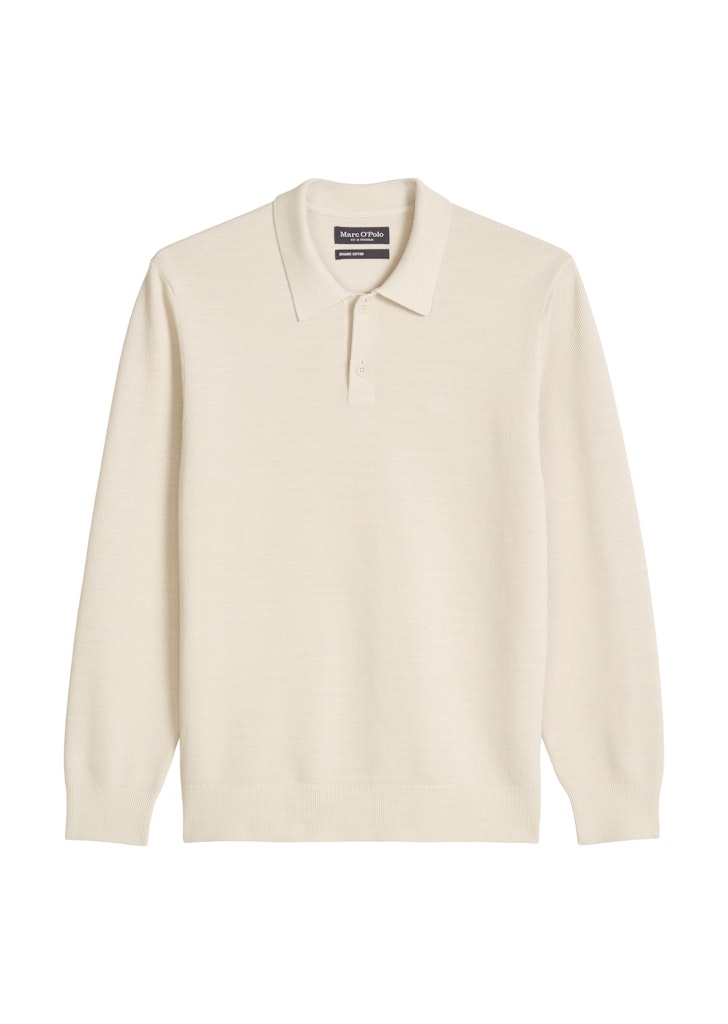 Strick-Poloshirt regular
