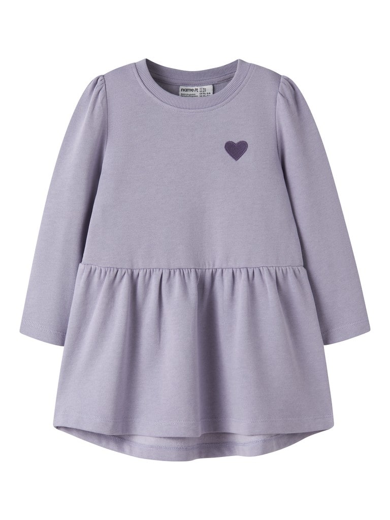 NMFVIMA LS SWE DRESS BRU