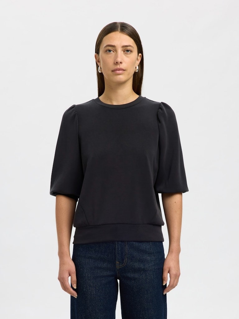 SLWTENNY 3/4 SWEAT TOP NOOS