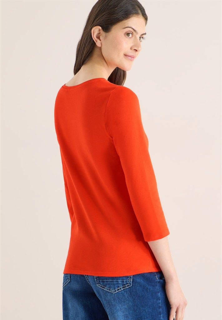 Basic Shirt in Unifarbe
