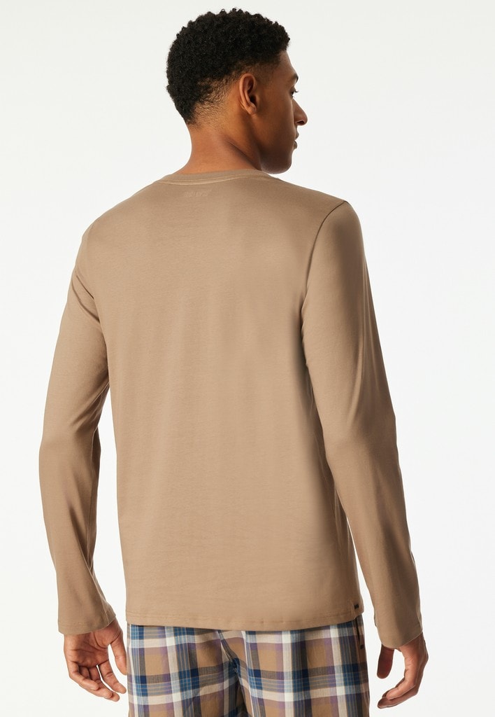 Langarmshirt V-Ausschnitt