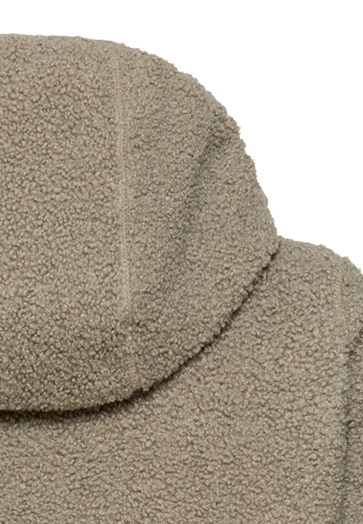 Polar-Fleecejacke mit fester Kapuze