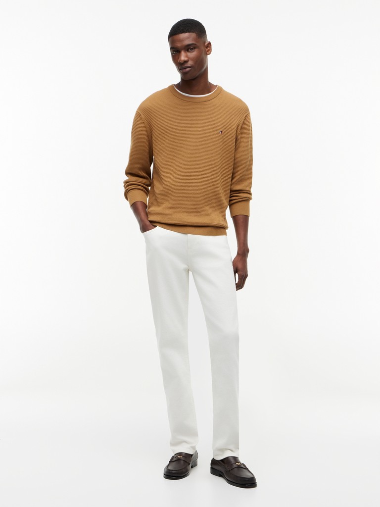 SEASONAL STRUCTURE CREW NECK